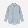 Nicci Shirt Tiny Blue Stripe