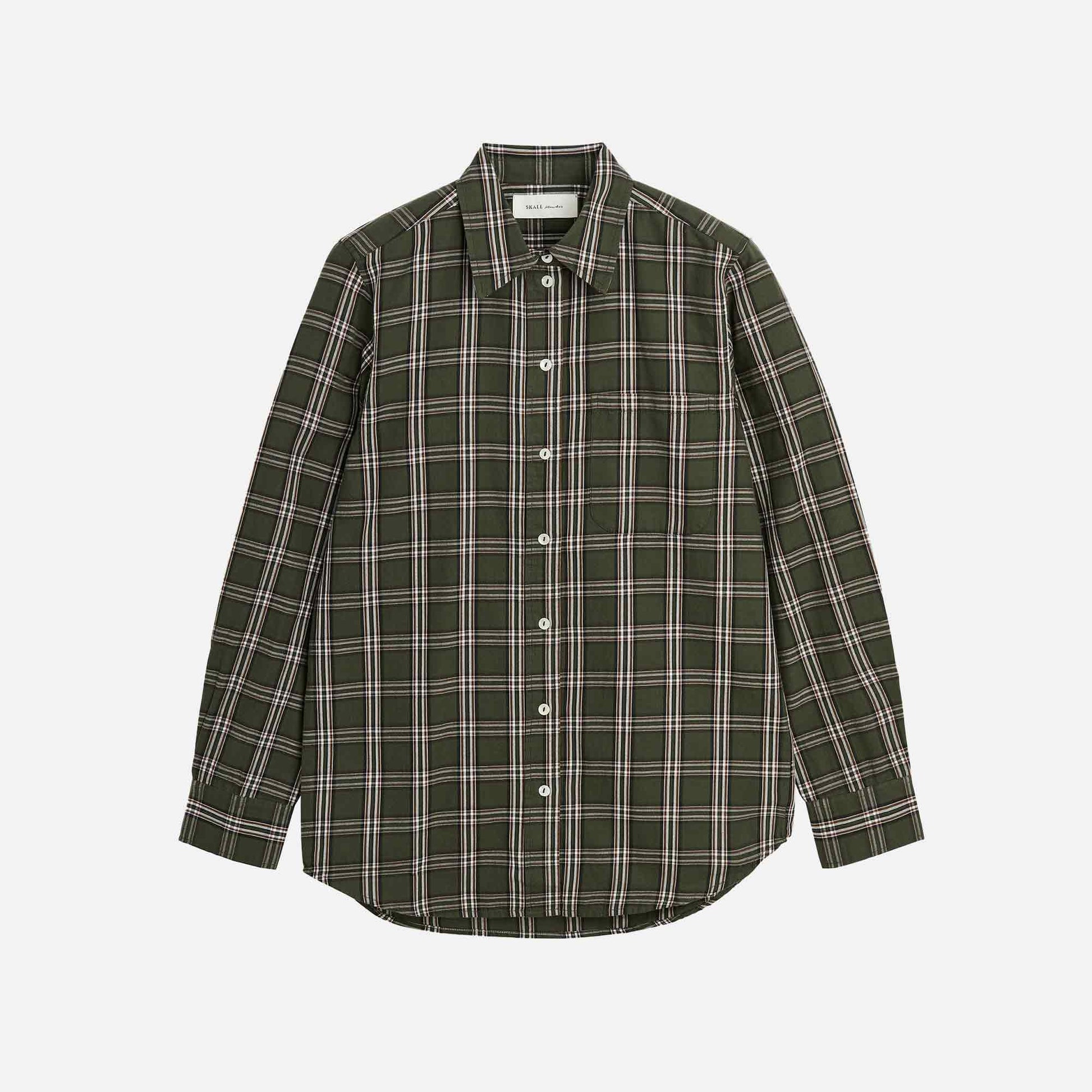 Nico Shirt Green/White Check