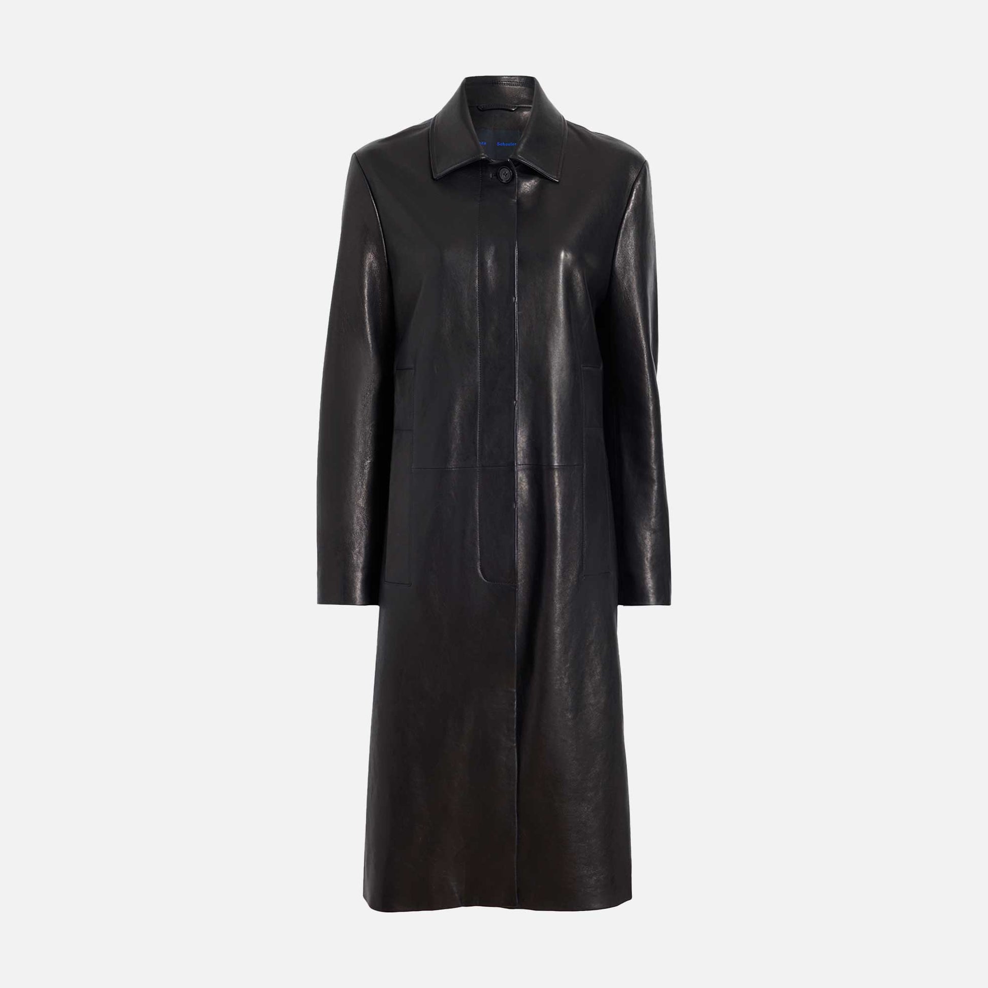 Nissi Leather Coat Black