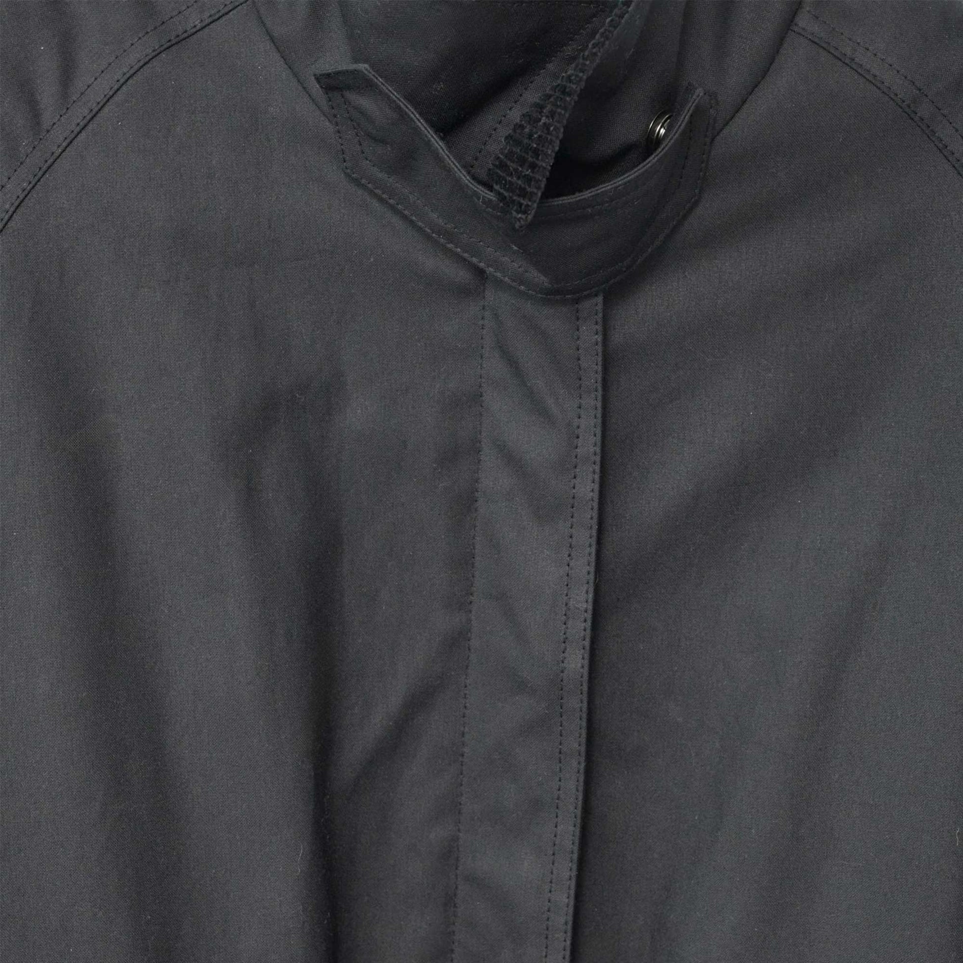 Oilskin Coat Black