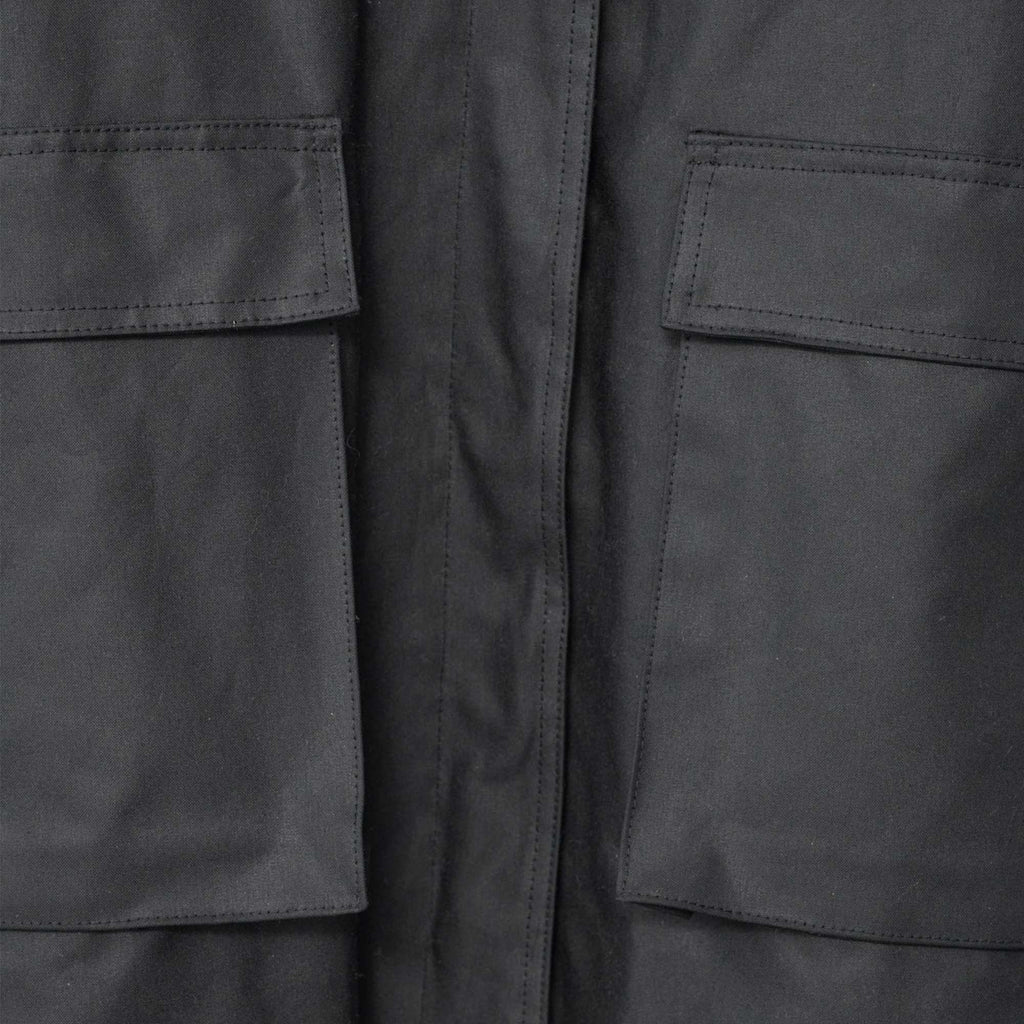 Oilskin Coat Black