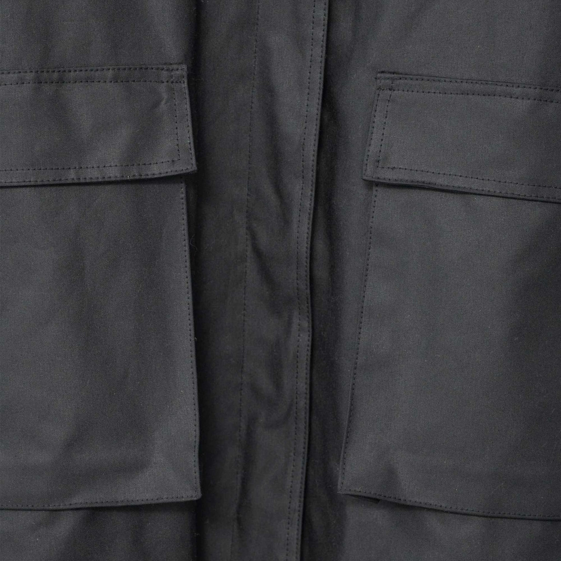 Oilskin Coat Black