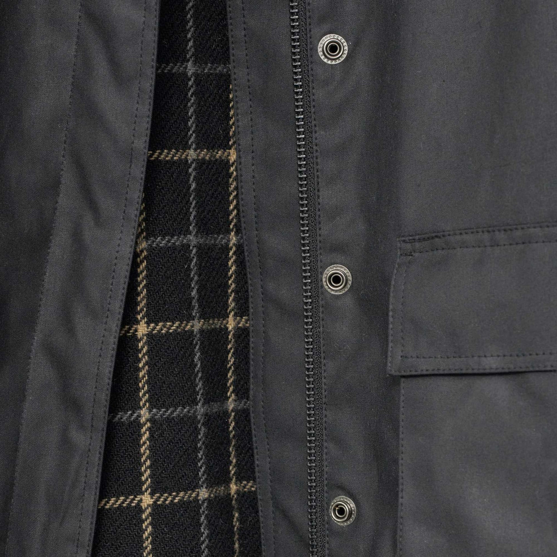 Oilskin Jacket Black