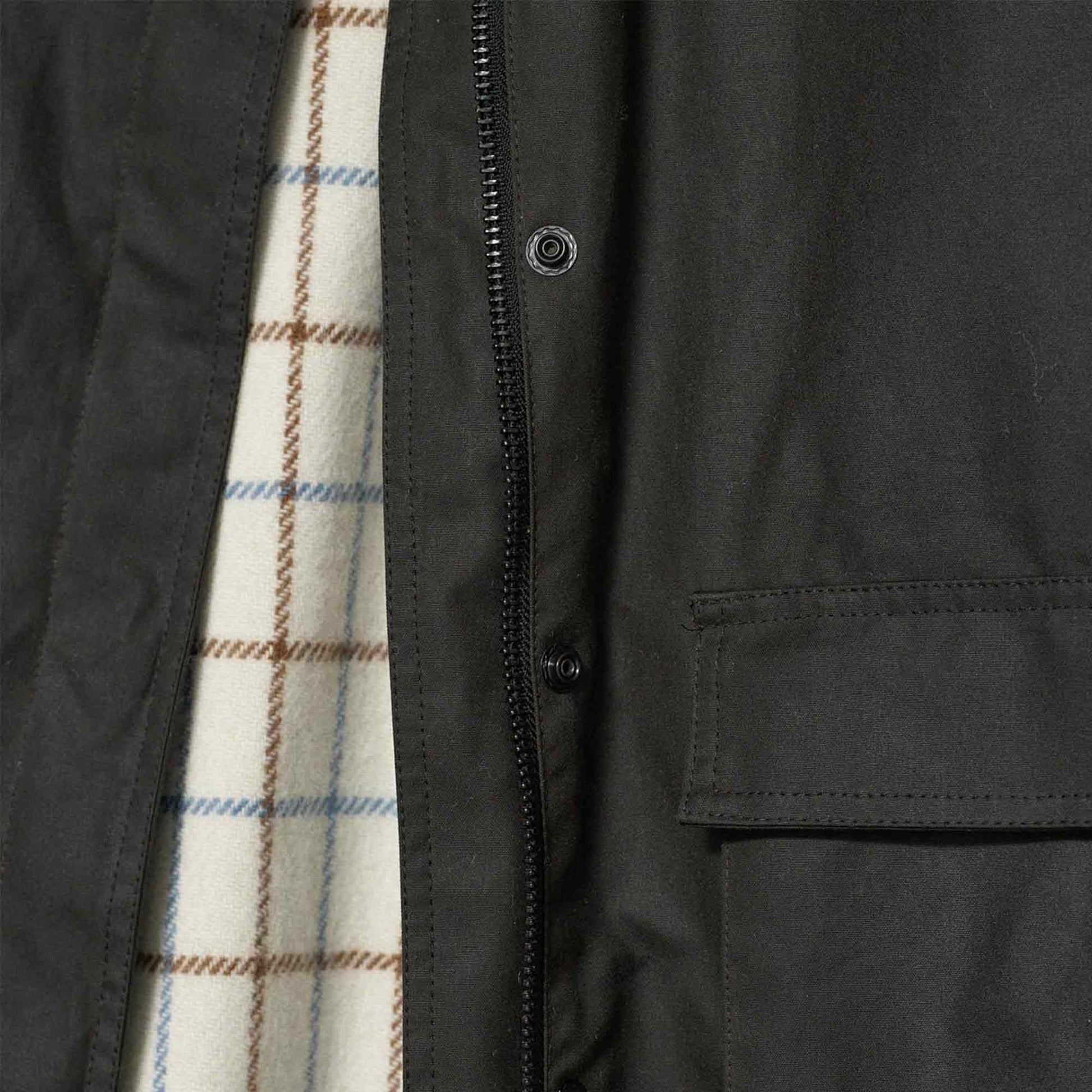 Oilskin Jacket Brown