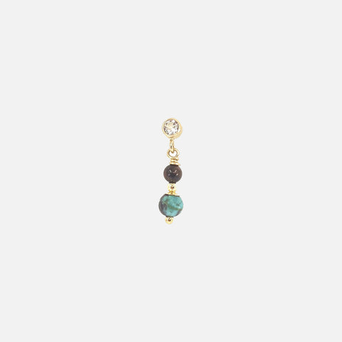 Olivia Earring African Turquoise