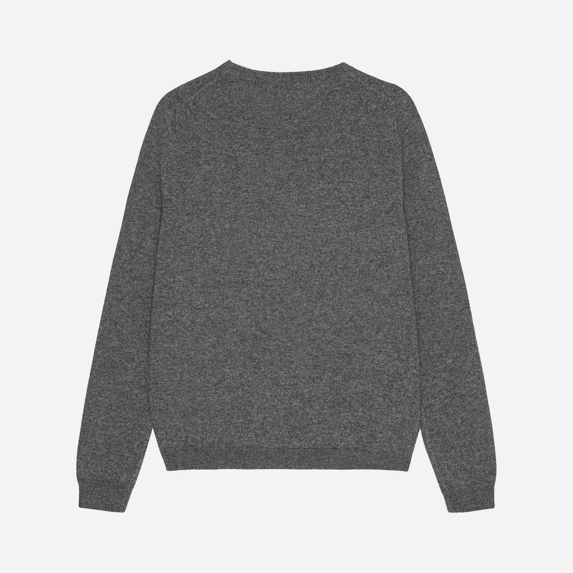 Owen Cashmere Roundneck Gray Melange