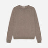 Owen Cashmere Roundneck Light Brown Melange
