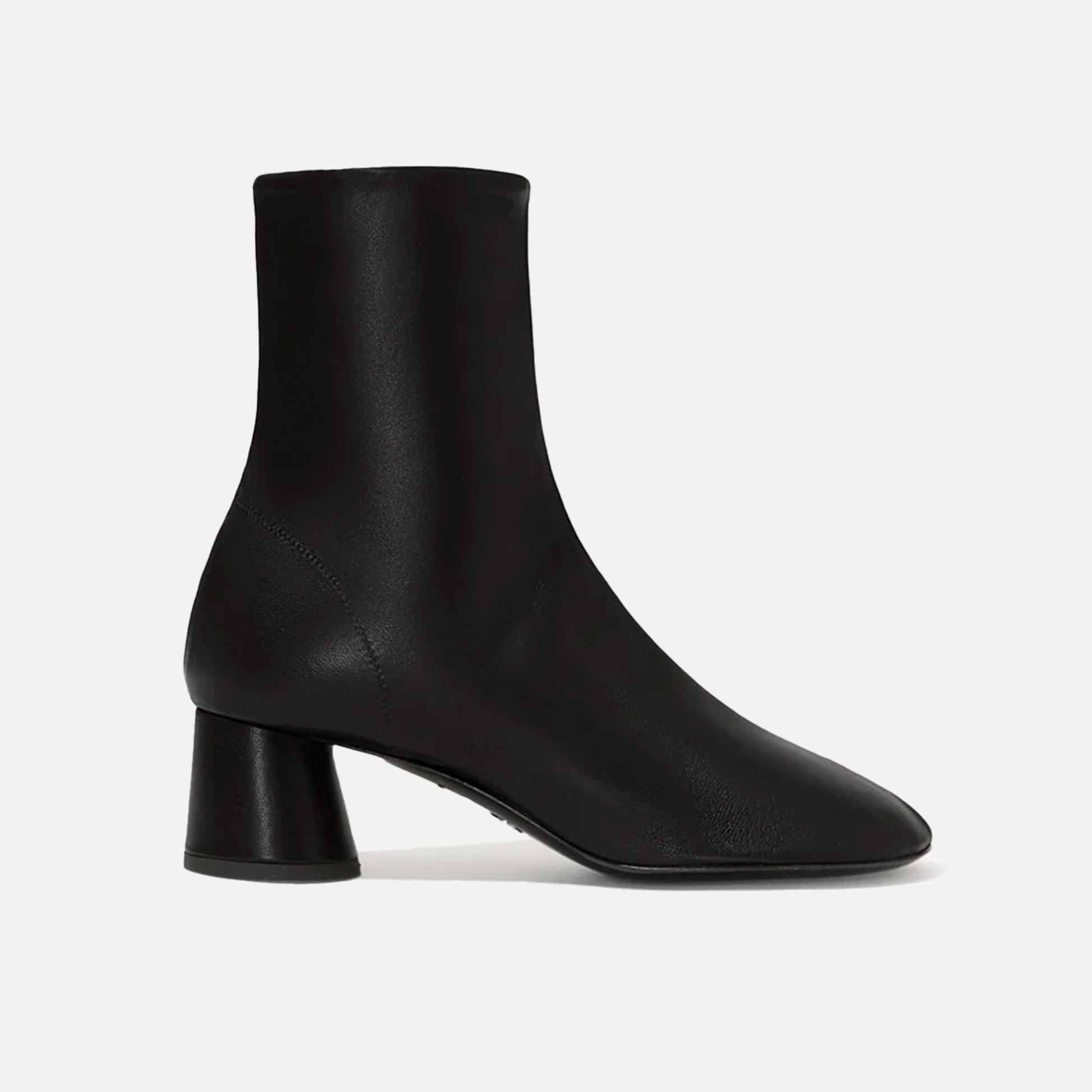 Glove Ankle Boots Black