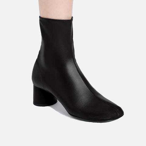 Glove Ankle Boots Black