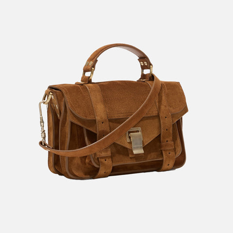 PS1 Suede Tiny Bag Saddle