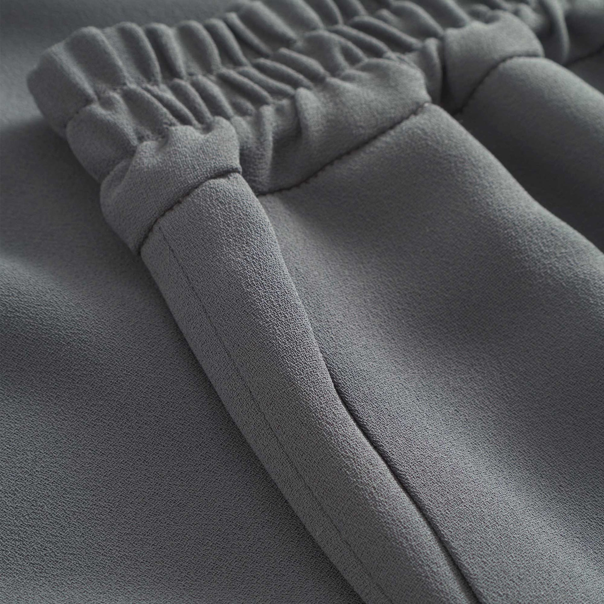 Palmira Crepe Georgette Pants Anthracit