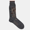 Peanut Tree Unisex Socks Grey