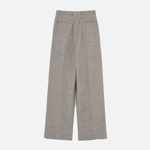 Pemma Pants Herringbone Warm Gray Melange