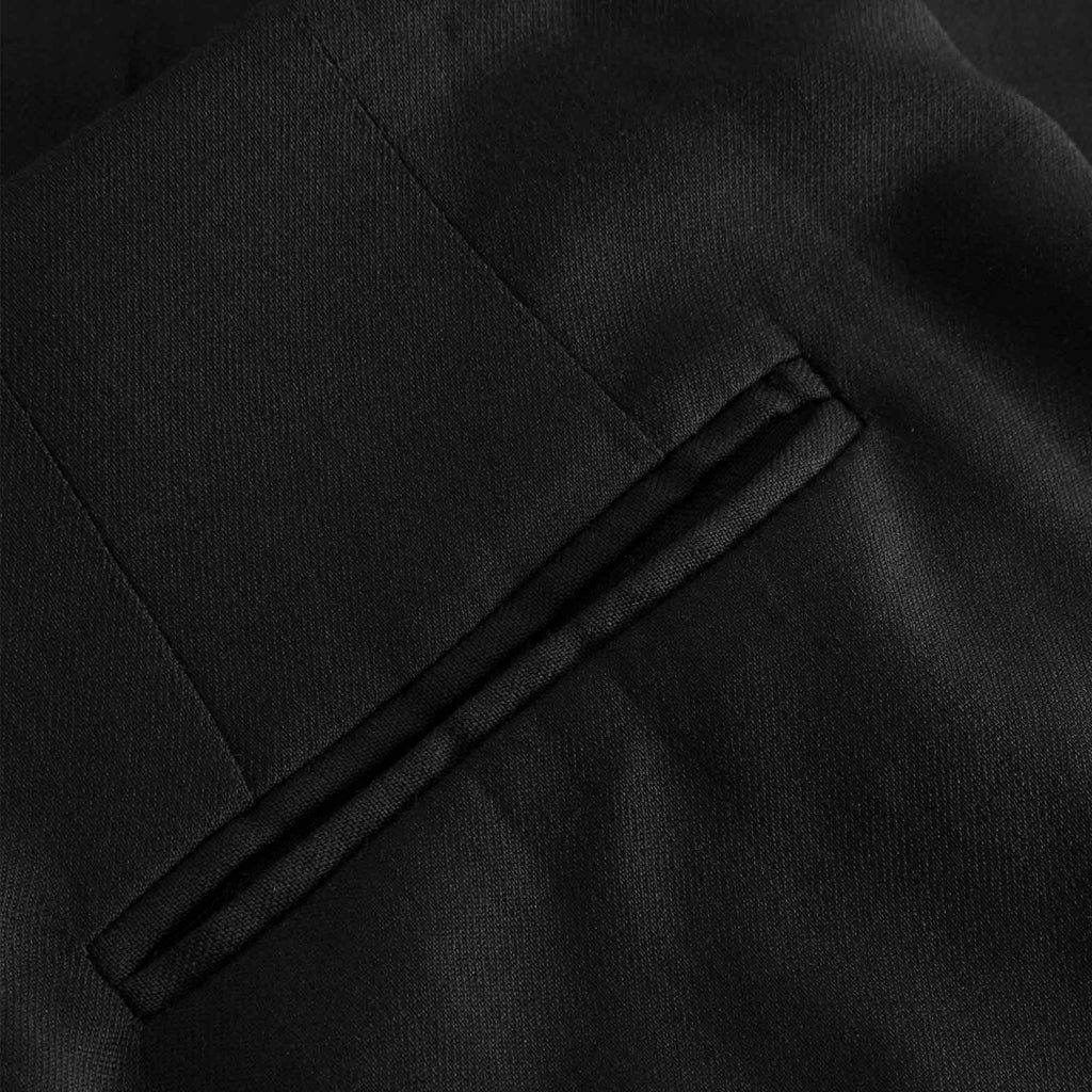 Pena Crepe Georgette Pants Black