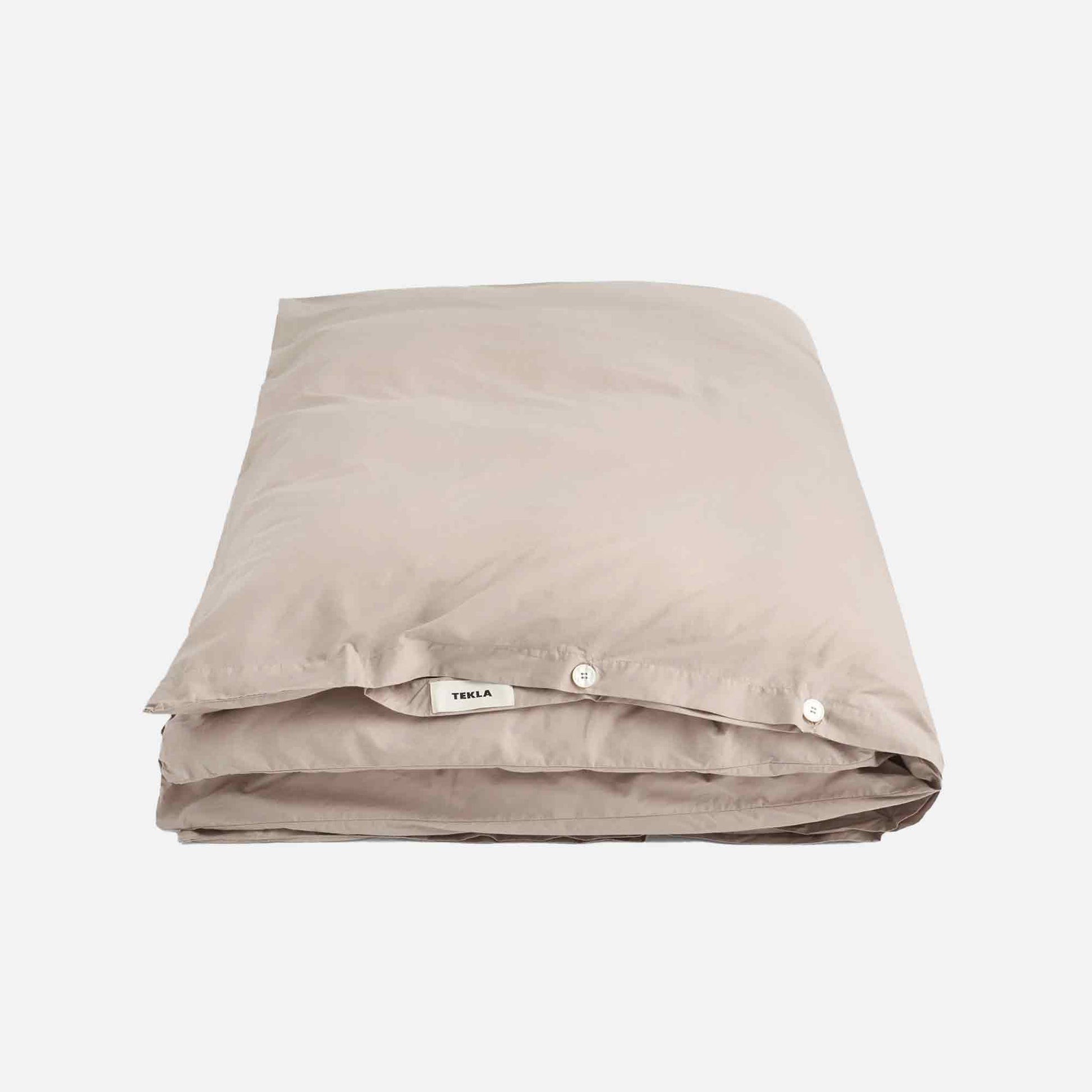 Percale Duvet Cover Clay