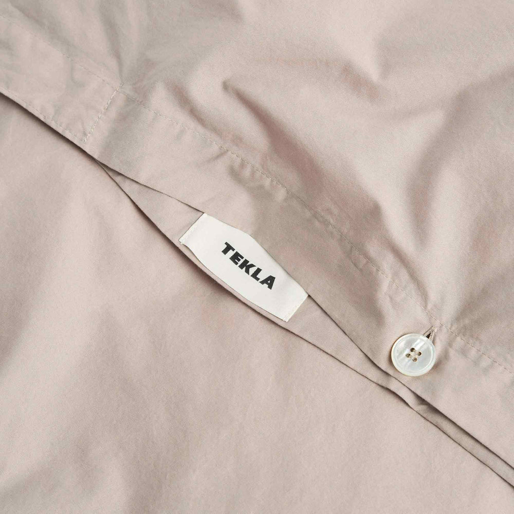 Percale Duvet Cover Clay