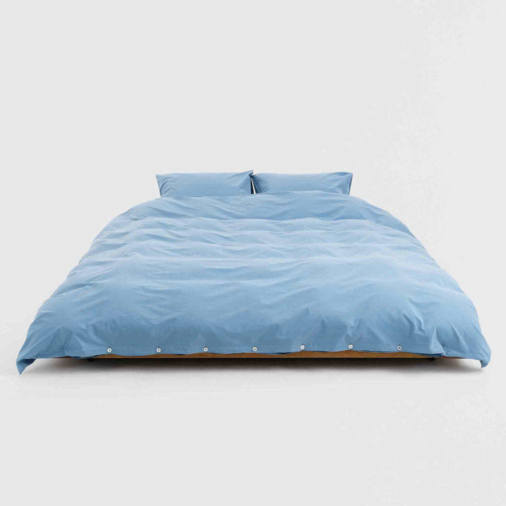 Percale Pillow Sham French Blue