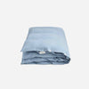 Percale Duvet Cover French Blue