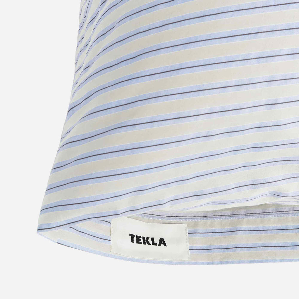 Percale Pillow Sham Flint Stripes