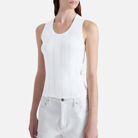 Perry Knit Top Off White