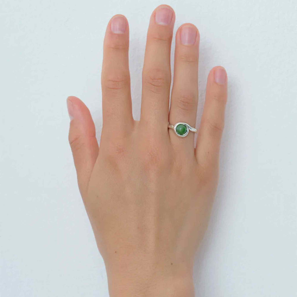 Petite Lago Ring Jade