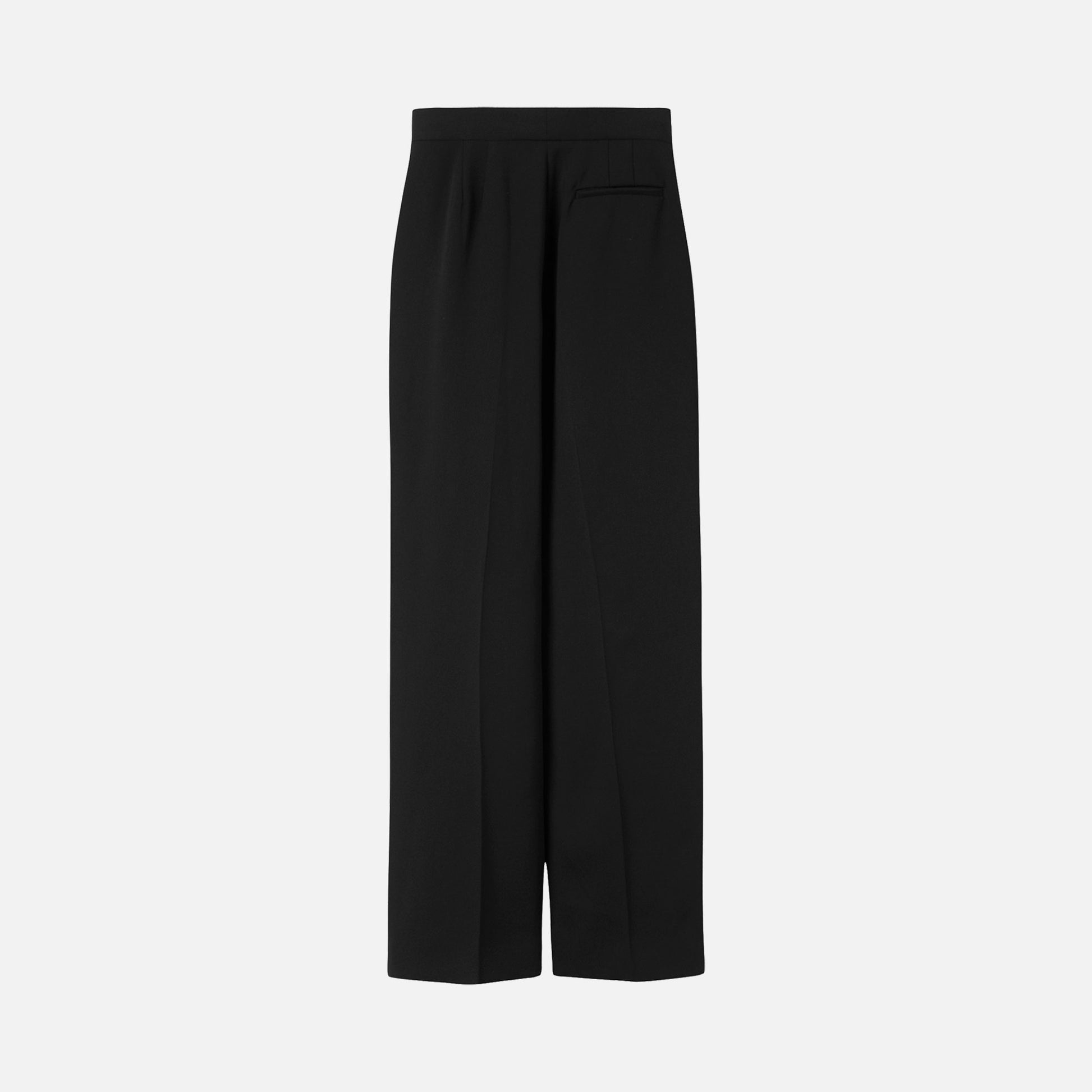 Petra Crepe Georgette Pants Black