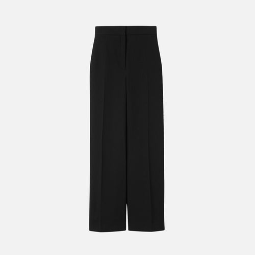 Petra Crepe Georgette Pants Black