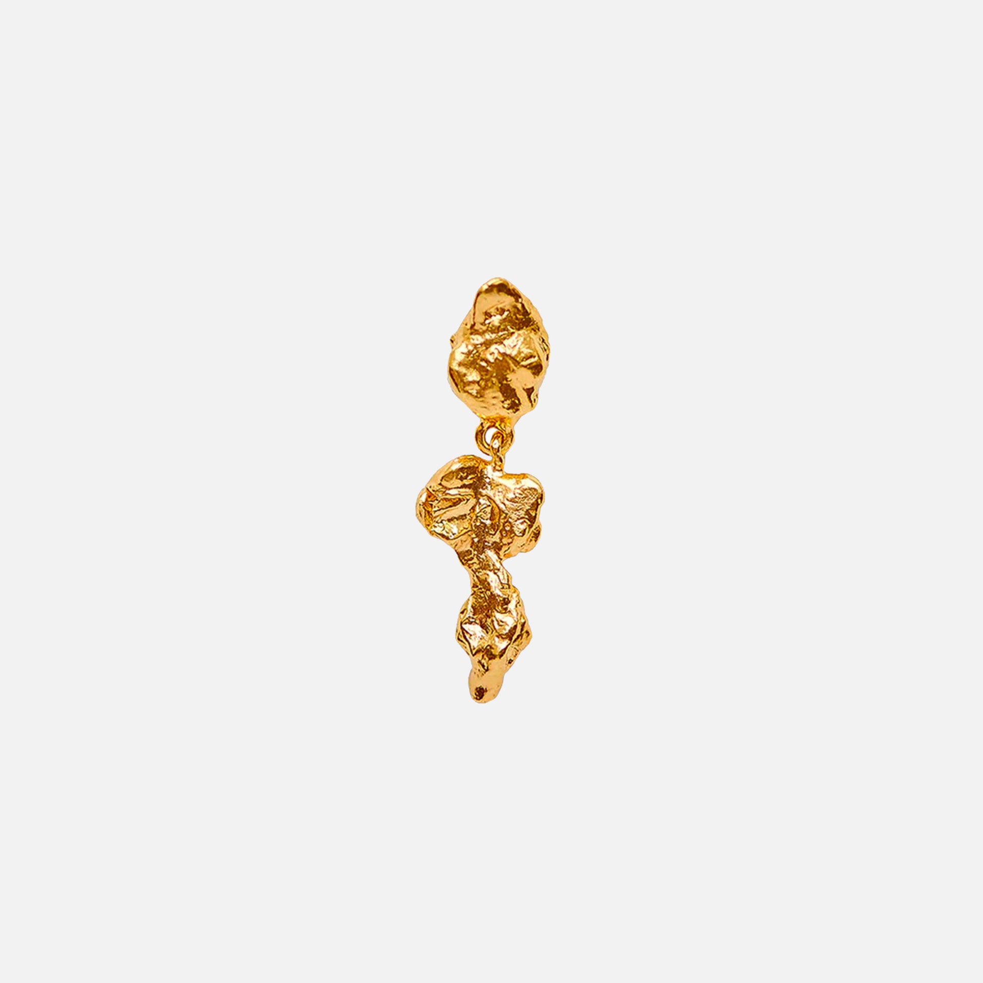 Pia Earring Gold Plated