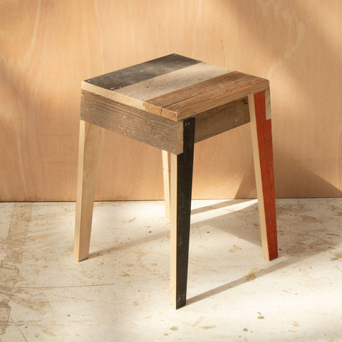 Scrapwood Stool High Gloss - K 77