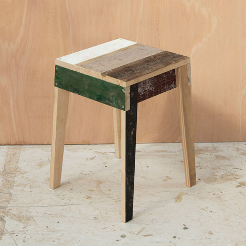 Scrapwood Stool High Gloss - K 56