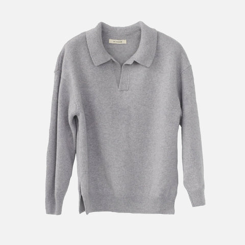 Polo Knit Grey
