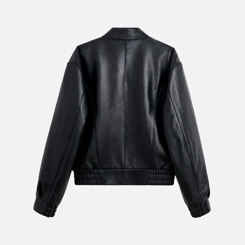 Polo Leather Jacket Black