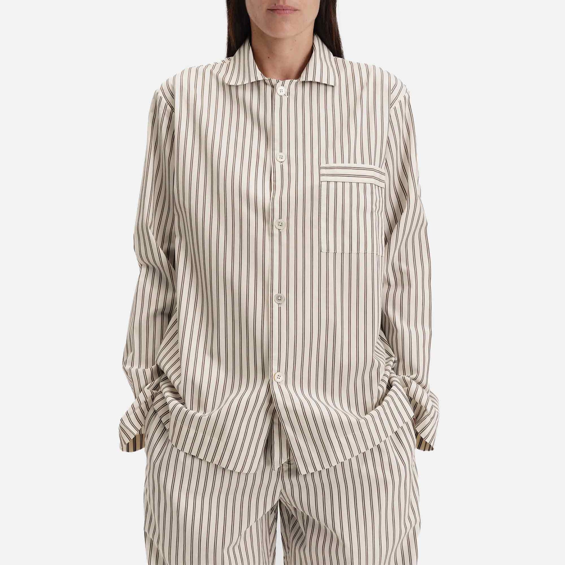 Poplin Long-Sleeved Shirt Hopper Stripes