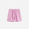 Poplin Shorts Purple Pink Stripes