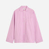 Poplin Long-Sleeved Shirt Purple Pink Stripes