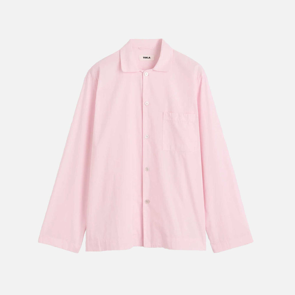 Poplin Long-Sleeved Shirt Soft Pink