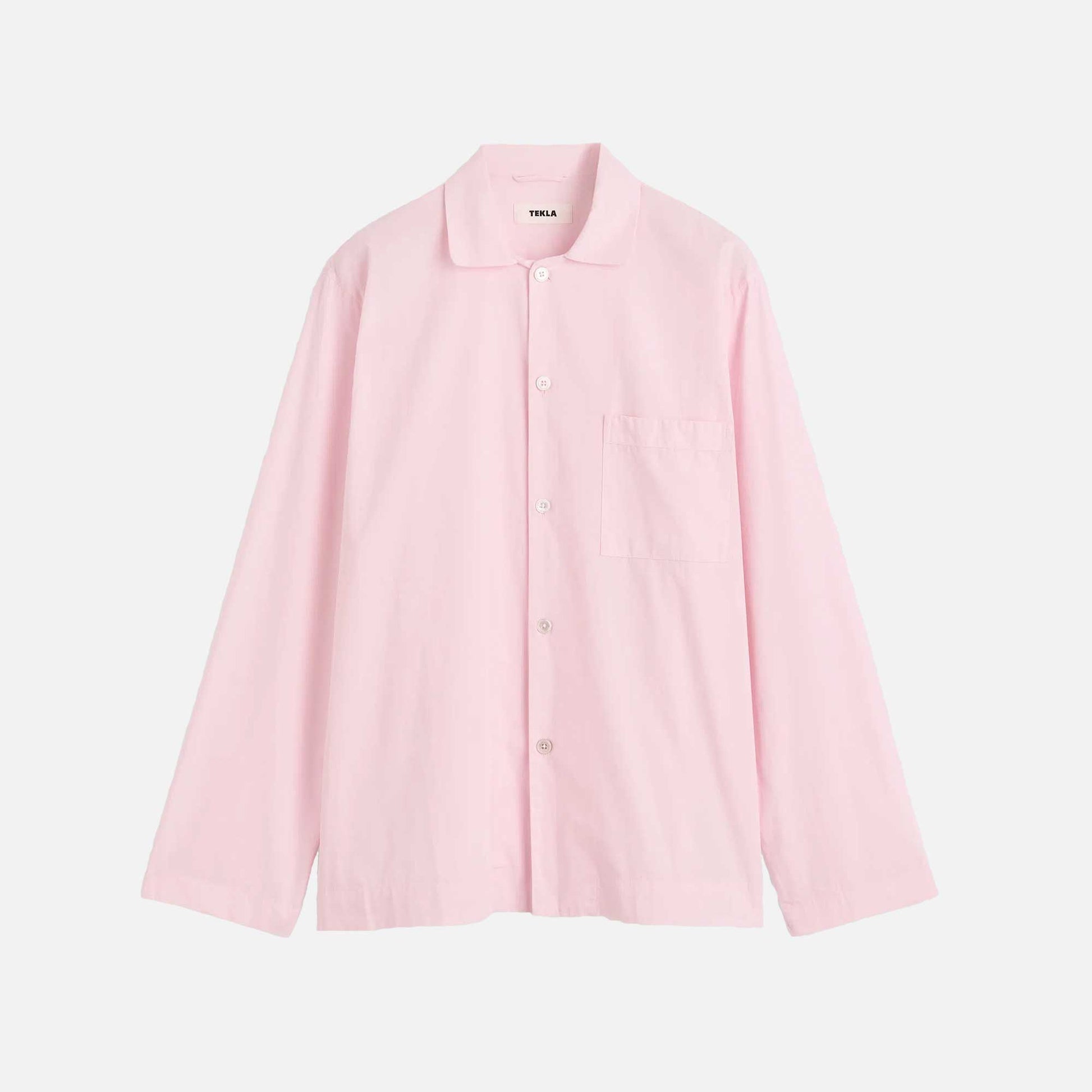 Poplin Long-Sleeved Shirt Soft Pink