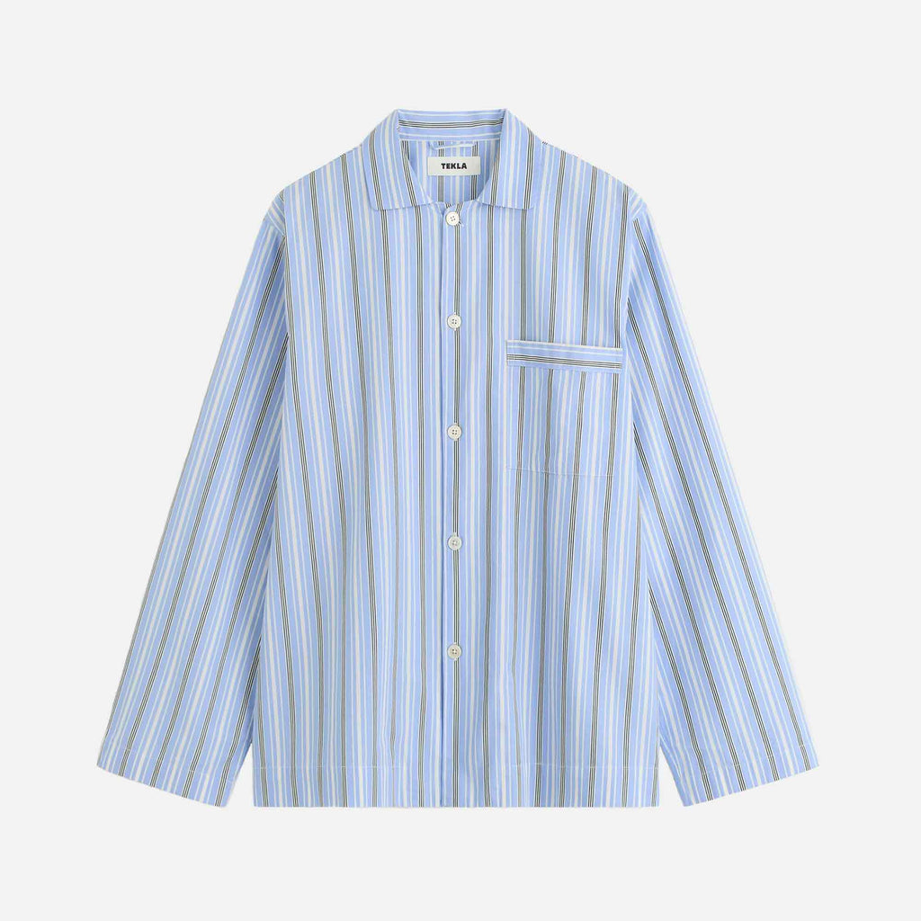Poplin Long-Sleeved Shirt Stave Stripes