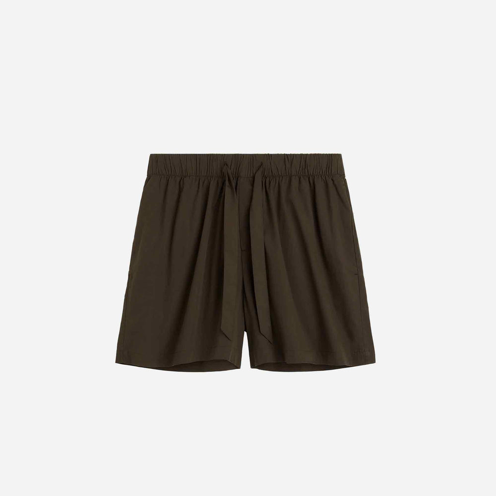 Poplin Shorts Coffee