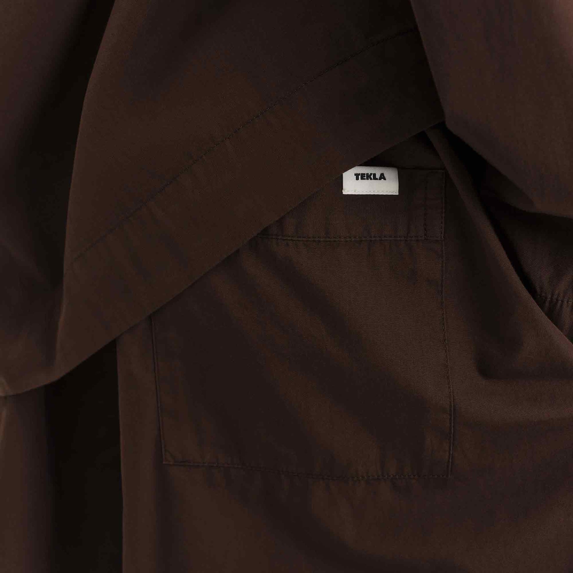 Poplin Shorts Coffee