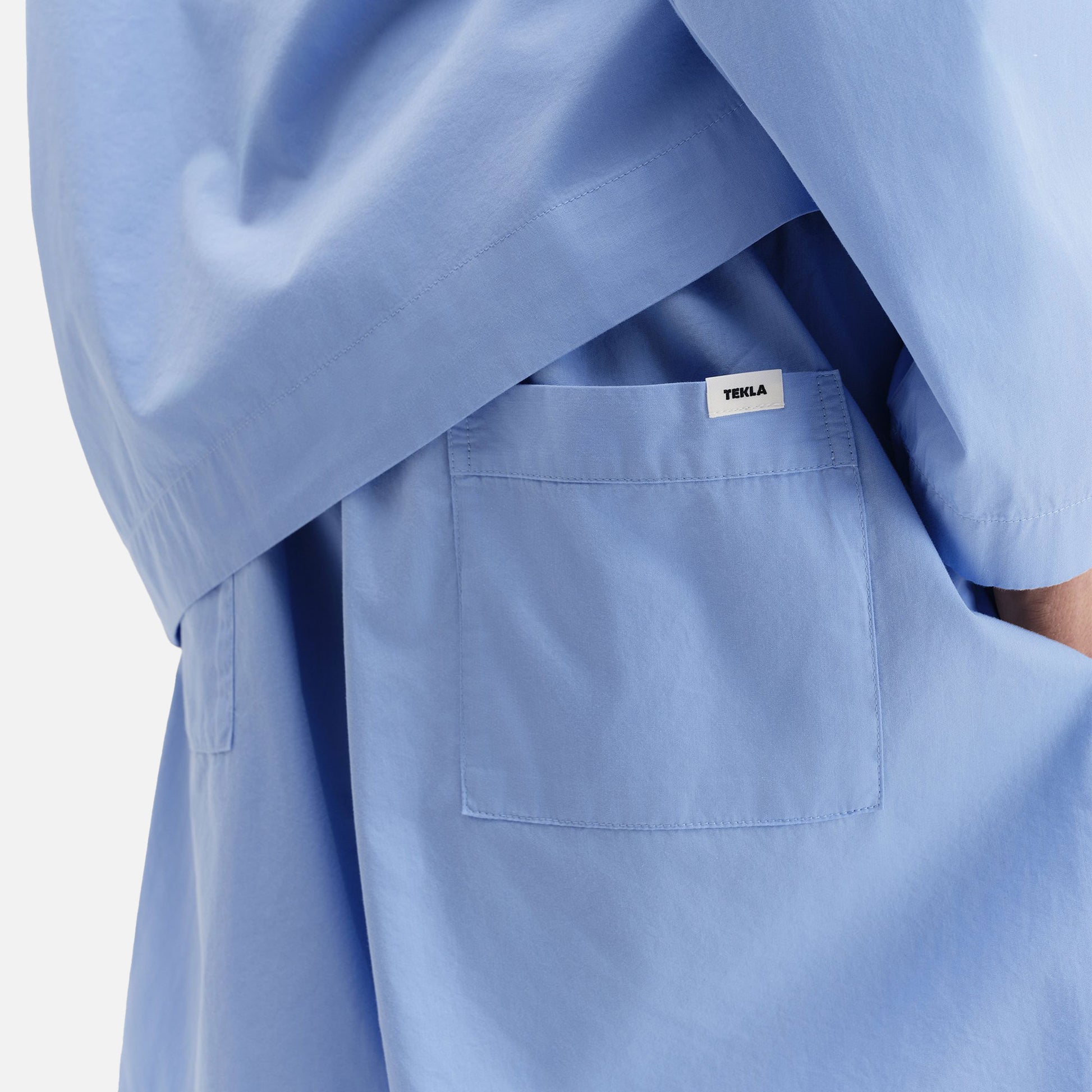 Poplin Pants Cornflower Blue