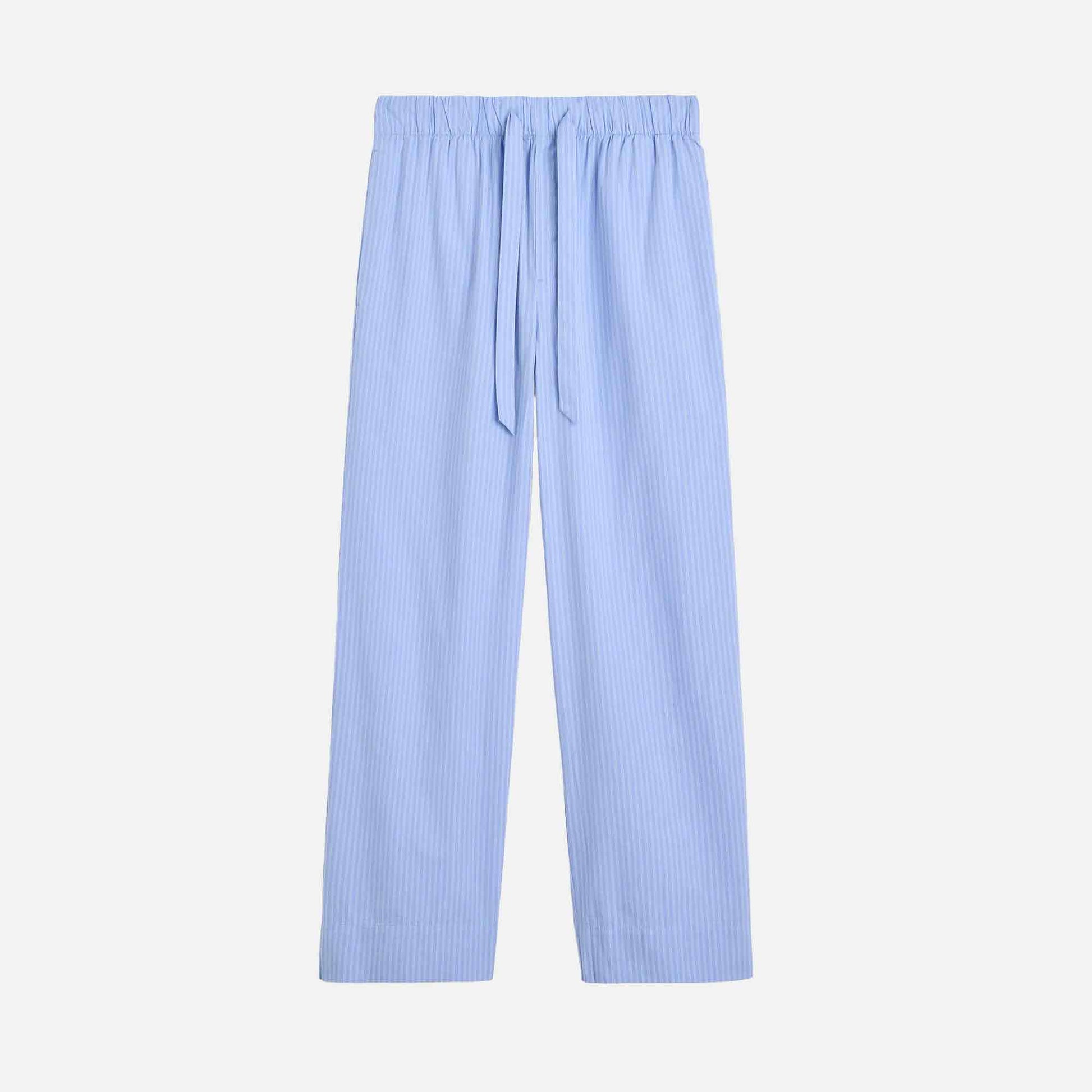 Poplin Pants Pin Stripes