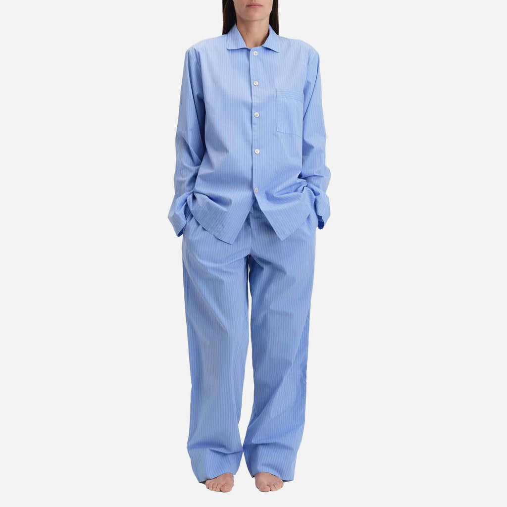 Poplin Pants Pin Stripes