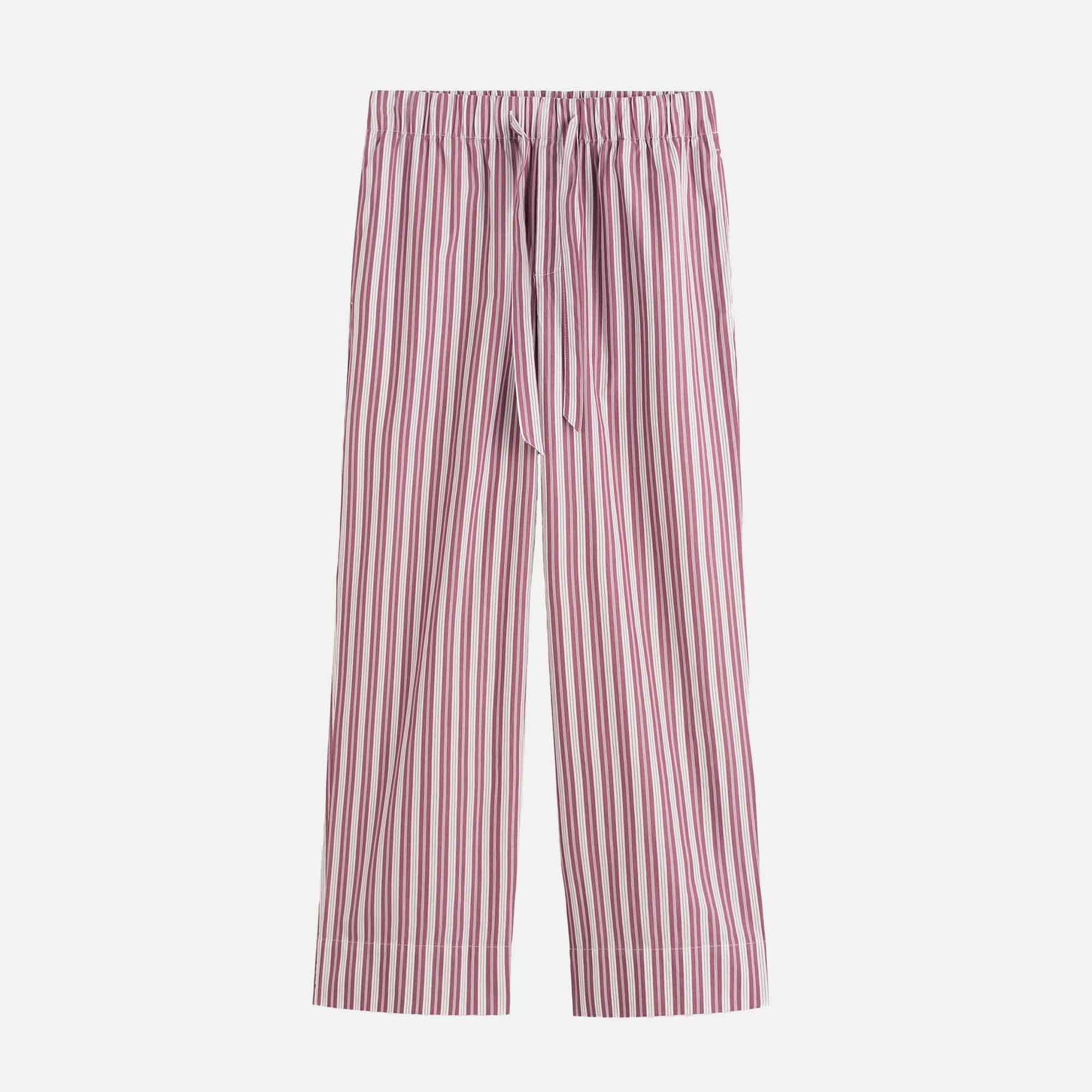 Poplin Pants Rhubarb Stripes