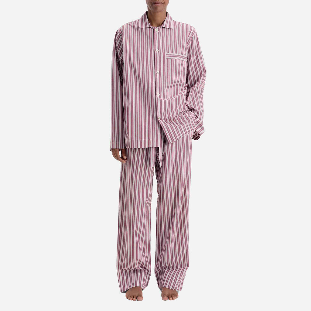 Poplin Pants Rhubarb Stripes