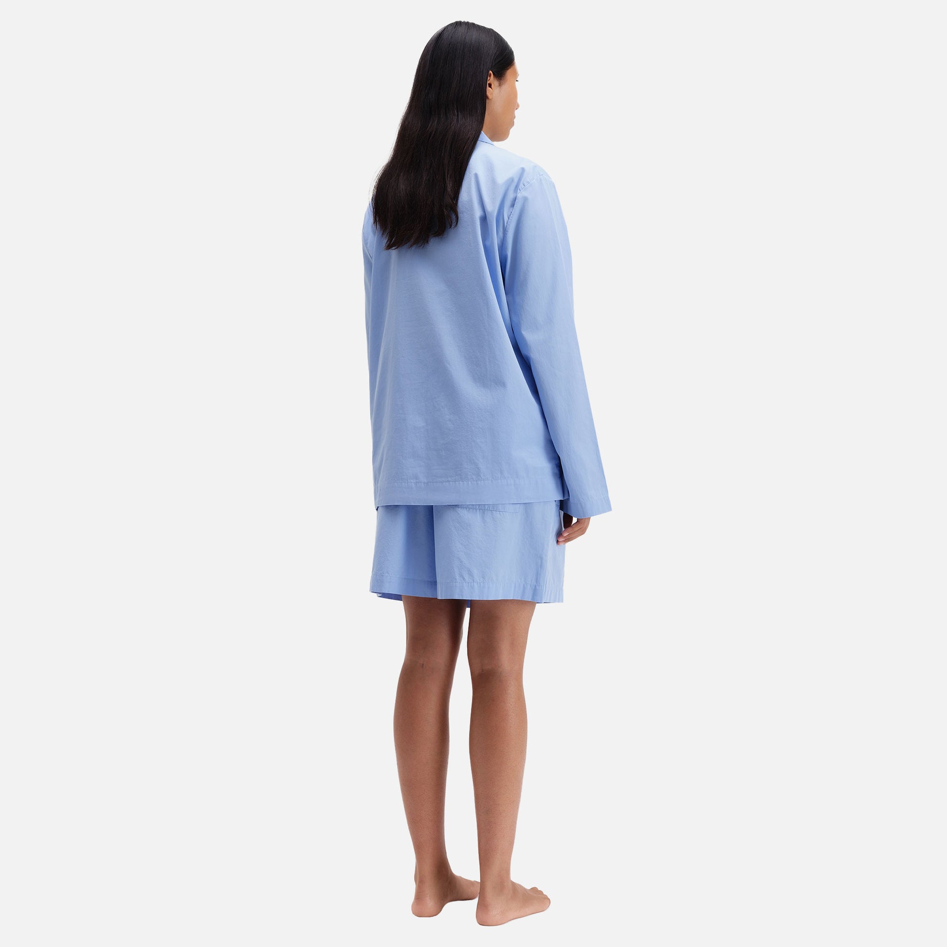 Poplin Shorts Cornflower Blue