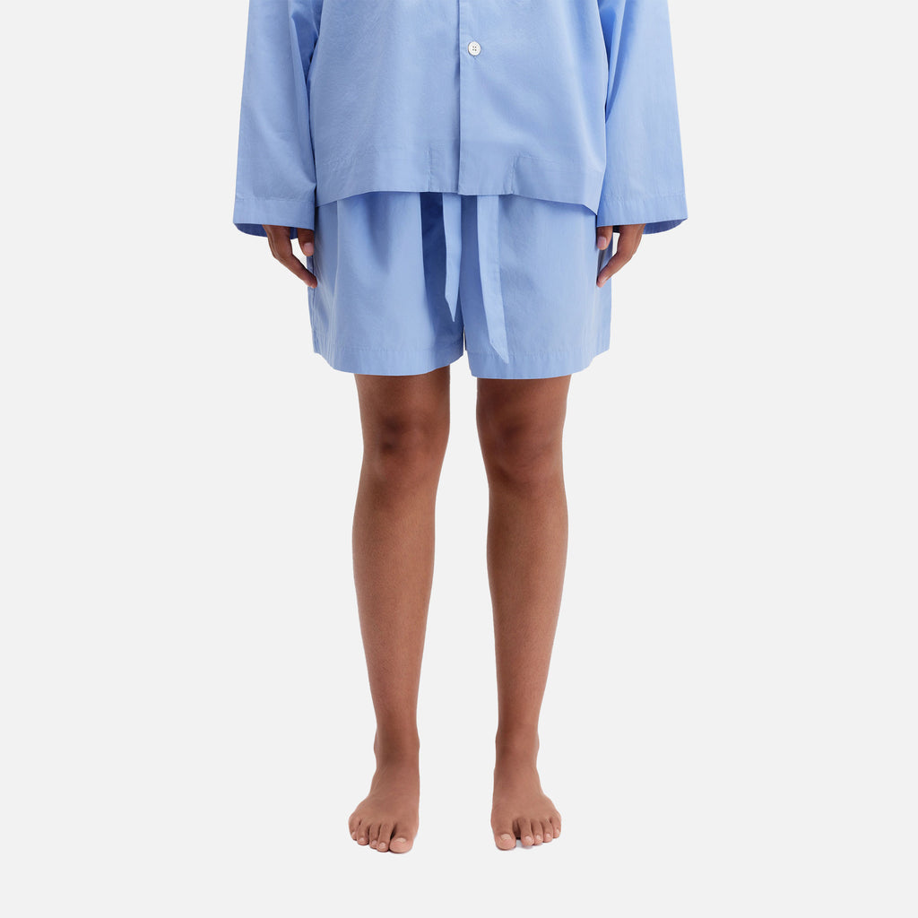 Poplin Shorts Cornflower Blue