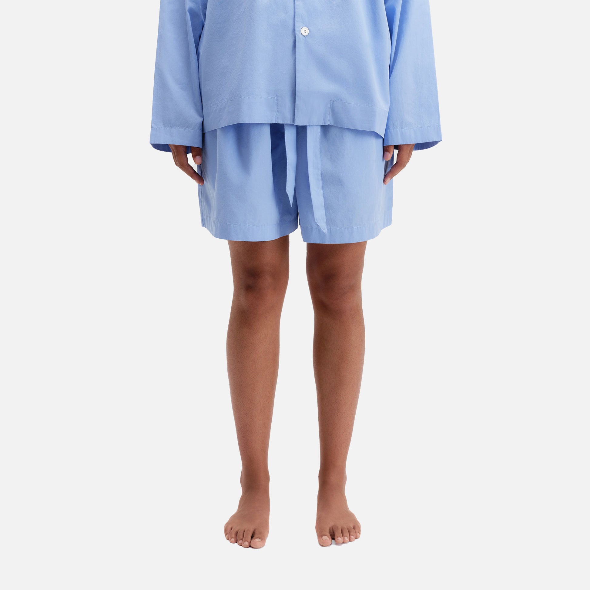 Poplin Shorts Cornflower Blue