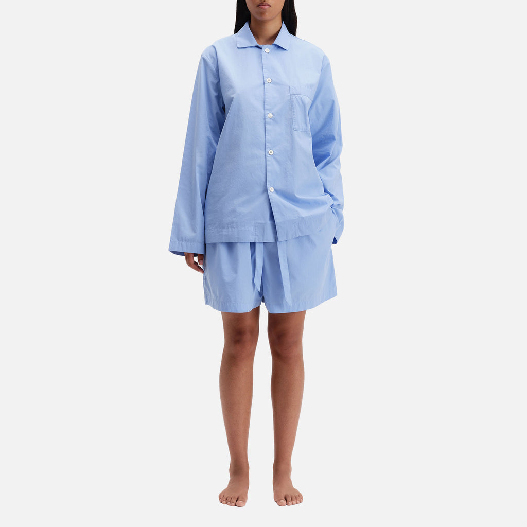 Poplin Shorts Cornflower Blue
