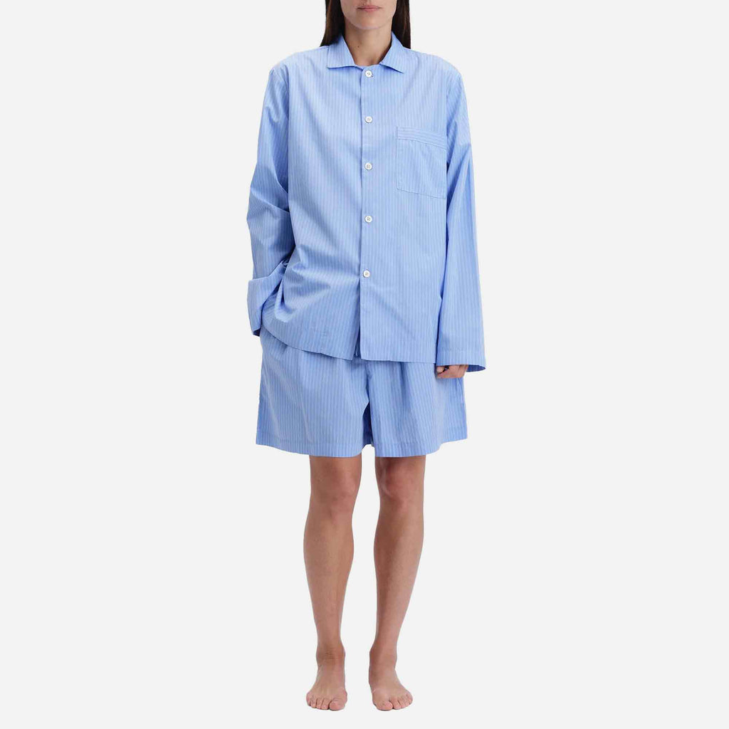 Poplin Shorts Pin Stripes